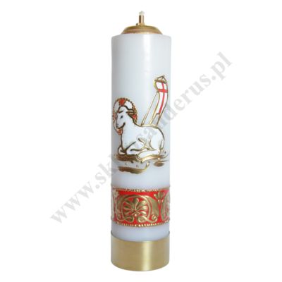ŚWIECA OŁTARZOWA OLEJOWA - wys. 30 cm - 60896