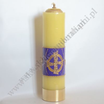 ŚWIECA OŁTARZOWA OLEJOWA - wys. 30 cm - 61761