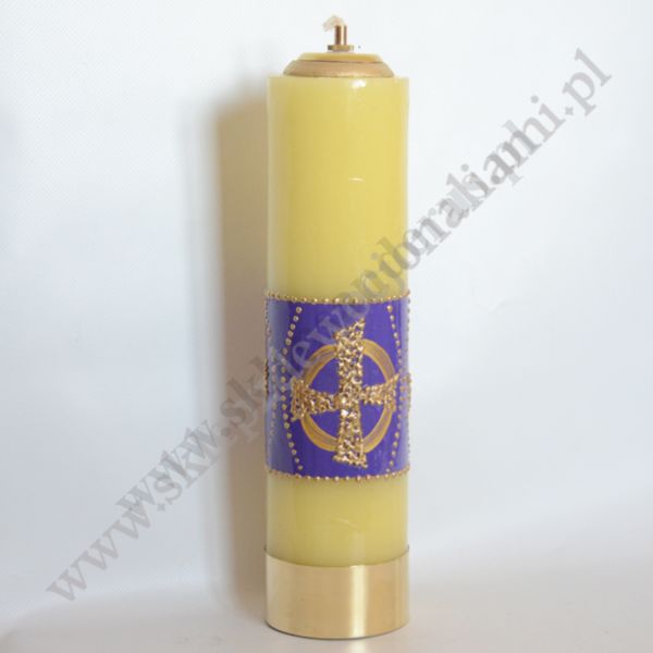 ŚWIECA OŁTARZOWA OLEJOWA - wys. 30 cm - 61761