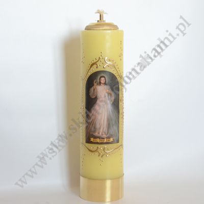 ŚWIECA OŁTARZOWA OLEJOWA - wys. 30 cm - 6989