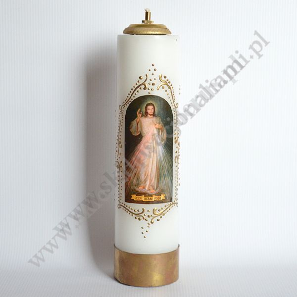 ŚWIECA OŁTARZOWA OLEJOWA - wys. 30 cm - 69062