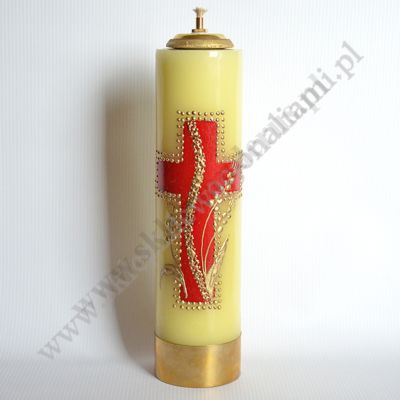 ŚWIECA OŁTARZOWA OLEJOWA - wys. 30 cm - 6890_2