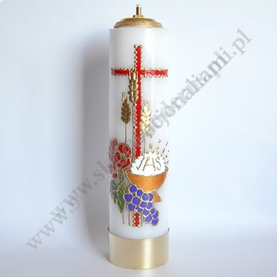 ŚWIECA OŁTARZOWA OLEJOWA - wys. 30 cm - 64183