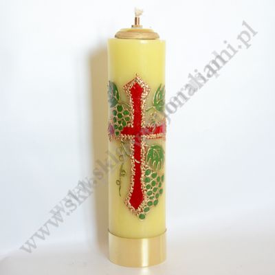 ŚWIECA OŁTARZOWA OLEJOWA - wys. 30 cm - 5124