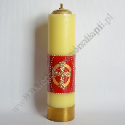 ŚWIECA OŁTARZOWA OLEJOWA - wys. 30 cm - 5418