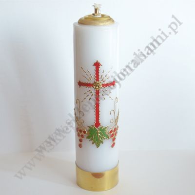 ŚWIECA OŁTARZOWA OLEJOWA - wys. 30 cm - 75267