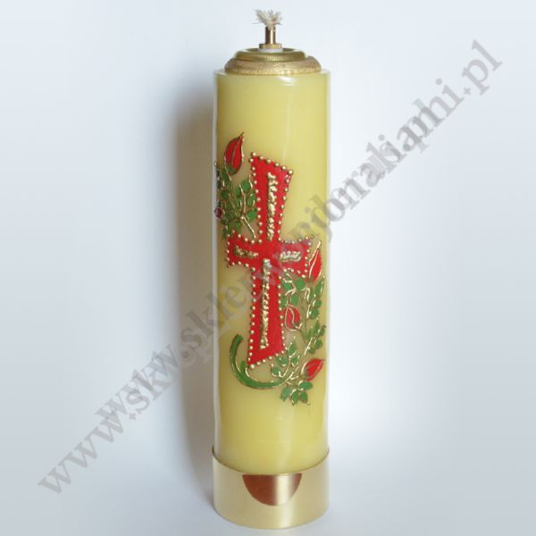 ŚWIECA OŁTARZOWA OLEJOWA - wys. 30 cm - 76913