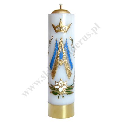 ŚWIECA OŁTARZOWA OLEJOWA - wys. 30 cm - 65274