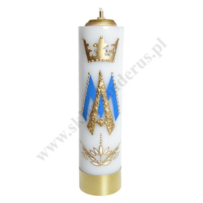 ŚWIECA OŁTARZOWA OLEJOWA - wys. 30 cm - 0585