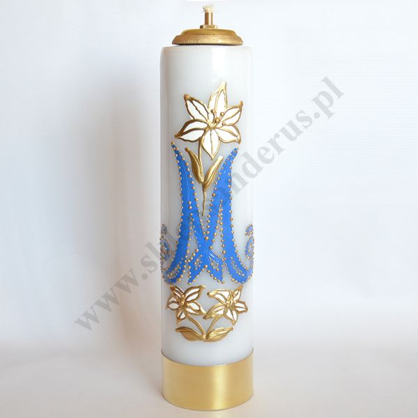 ŚWIECA OŁTARZOWA OLEJOWA - wys. 30 cm - 75922