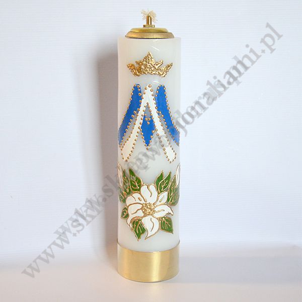 ŚWIECA OŁTARZOWA OLEJOWA - wys. 30 cm - 70986