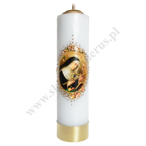 ŚWIECA OŁTARZOWA OLEJOWA - wys. 30 cm - 10340
