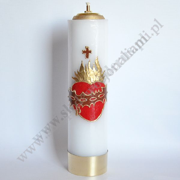 ŚWIECA OŁTARZOWA OLEJOWA - wys. 30 cm - 11148
