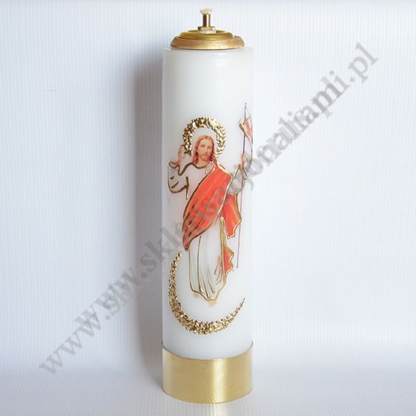 ŚWIECA OŁTARZOWA OLEJOWA - wys. 30 cm - 84291