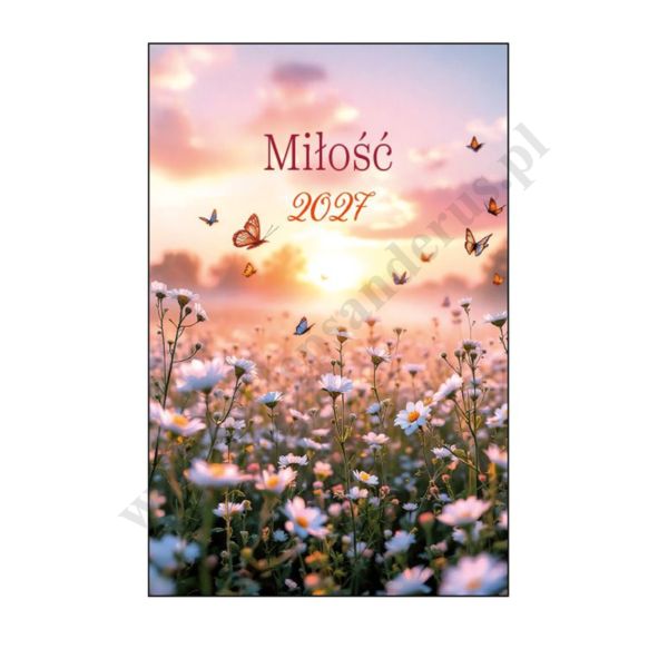 KALENDARZYK KIESZONKOWY - MIŁOŚĆ - 2027