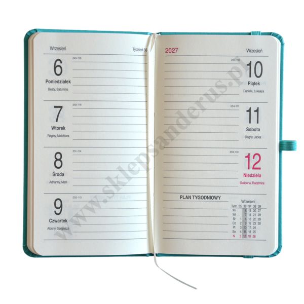 KALENDARZ SLIM 2027 - format 9 x 16 cm - 75593
