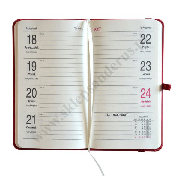 KALENDARZ SLIM 2027 - format 9 x 16 cm - 75591
