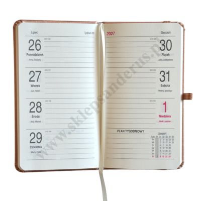 KALENDARZ SLIM 2027 - format 9 x 16 cm - 79732
