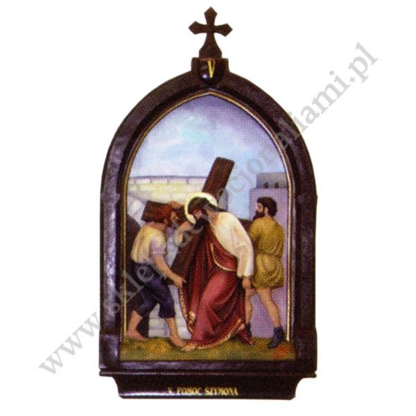 STACJE DROGI KRZYŻOWEJ - 51 x 90 cm - komplet figur - 50148