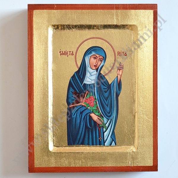 ŚWIĘTA RITA - ikona 14 x 18 cm - 85625