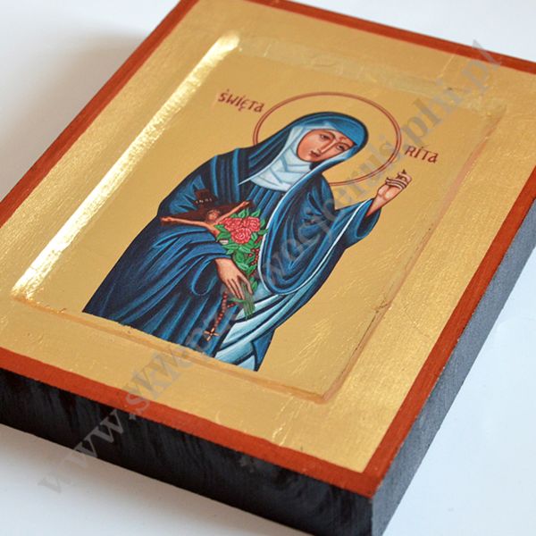 ŚWIĘTA RITA - ikona 14 x 18 cm - 85625