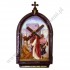 STACJE DROGI KRZYŻOWEJ - 51 x 90 cm - komplet figur - 50148