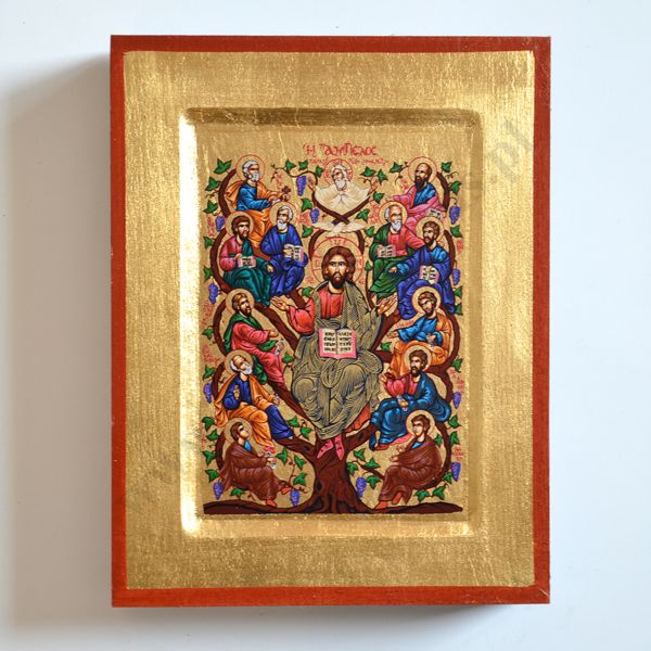 PAN JEZUS DRZEWO ŻYCIA - ikona 14 x 18 cm - 83520