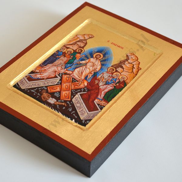 ZMARTWYCHWSTANIE PANA JEZUSA - ikona 14 x 18 cm - 51453