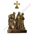 STACJE DROGI KRZYŻOWEJ - 36 x 52 cm - komplet figur - 50170