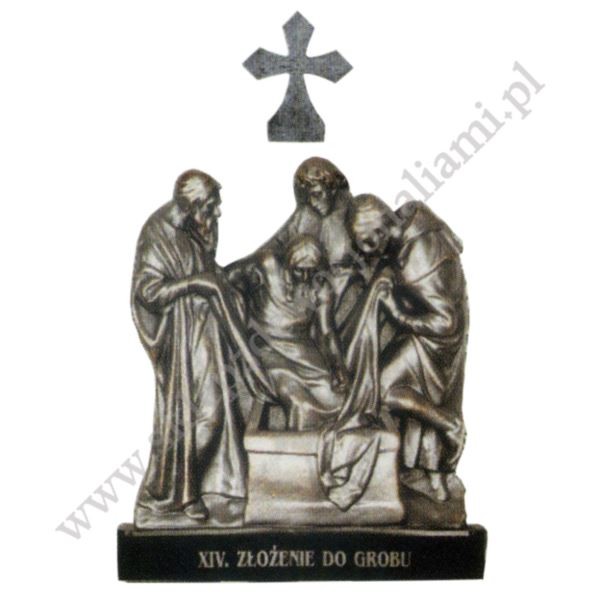 STACJE DROGI KRZYŻOWEJ - 36 x 52 cm - komplet figur - 50172