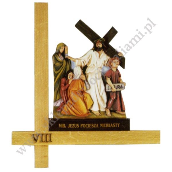 STACJE DROGI KRZYŻOWEJ - 65 x 72 cm - komplet figur - 50176