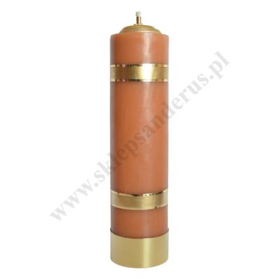 ŚWIECA OŁTARZOWA OLEJOWA - wys. 30 cm - 0472