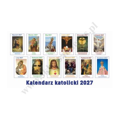 KALENDARZ KAOLICKI NA BIURKO 2027