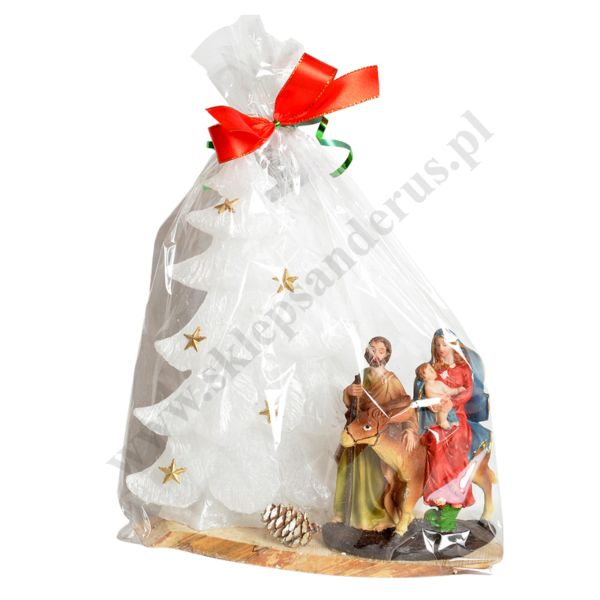 BOŻONARODZENIOWY STROIK - wys. 29 cm - 61458