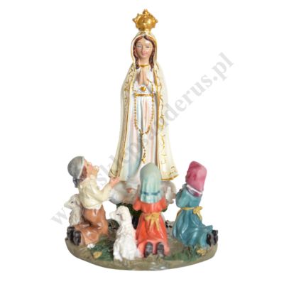 MATKA BOŻA FATIMSKA Z DZIEĆMI - wys. 14.5 cm - 84392