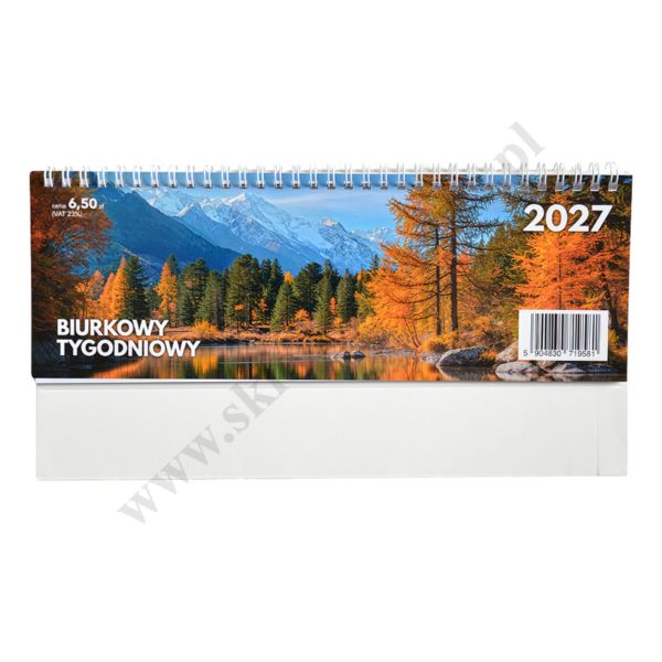 KALENDARZ BIURKOWY TYGODNIOWY 2027 - 75592