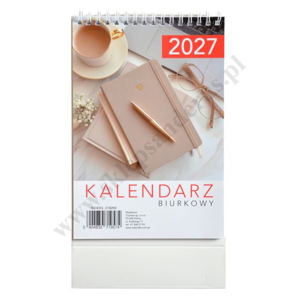 KALENARZ BIURKOWY TYGODNIOWY 2027 - 68548