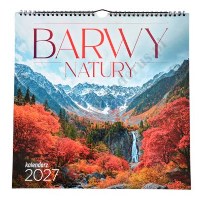 BARWY - KALENDARZ ŚCIENNY 2027 - 67508