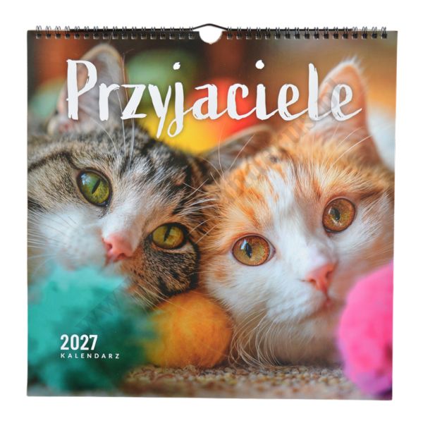 PRZYJACIELE - KALENDARZ ŚCIENNY 2027 - 68566
