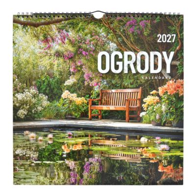 OGRODY - KALENDARZ ŚCIENNY 2027 - 68565