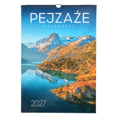 PEJZAŻE - KALENDARZ ŚCIENNY 2027 - 67616