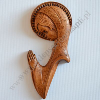MATKA BOŻA Z DZIECIĄTKIM - płaskorzeźba - wys.20 cm - 50297