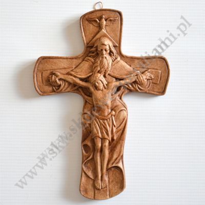 KRZYŻ TRÓJCA ŚWIĘTA - wys. 19.5 cm - 87699
