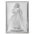 JEZU UFAM TOBIE - OBRAZEK SREBRNY 6 x 9 cm - 6847/2