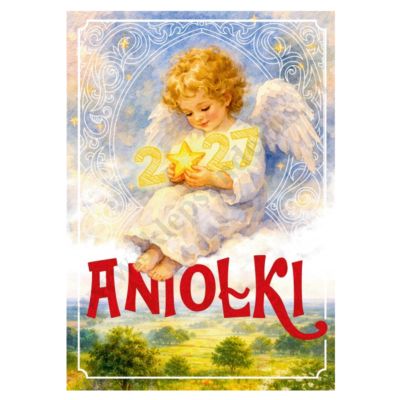 ANIOŁKI - KALENDARZ 2026  - format A4 - 87583