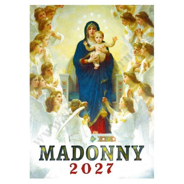 MADONNY -  KALENDARZ 2027 - format 240 x 335 mm - 4670