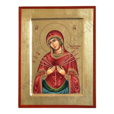 SIEDEM MIECZY BOLEŚCI MATKI BOŻEJ - ikona 18 x 23.5 cm - 83567