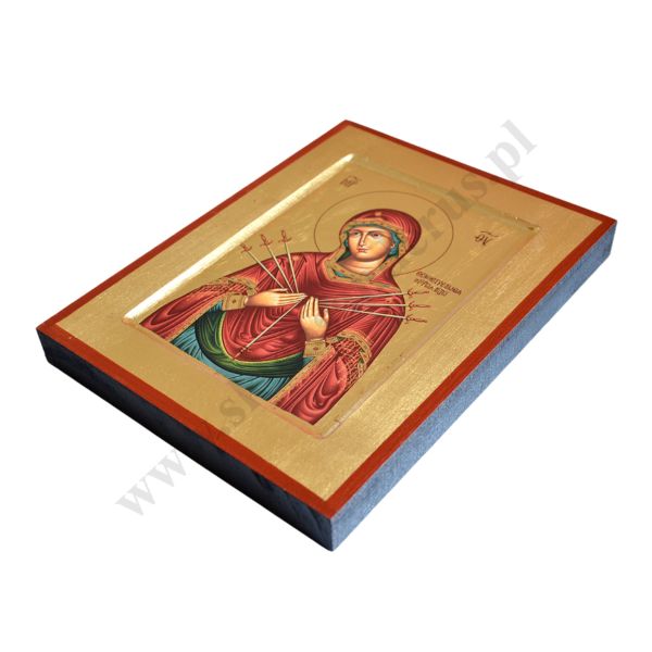 SIEDEM MIECZY BOLEŚCI MATKI BOŻEJ - ikona 18 x 23.5 cm - 83567