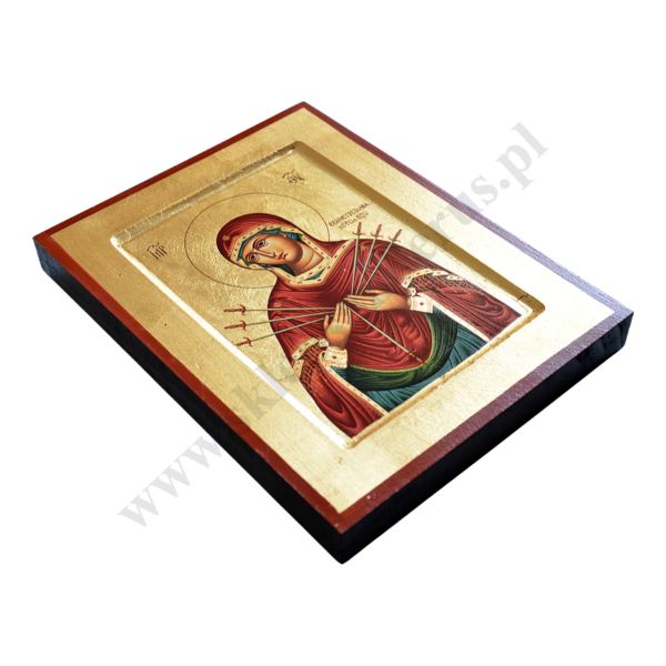 SIEDEM MIECZY BOLEŚCI MATKI BOŻEJ - ikona 18 x 23.5 cm - 83567