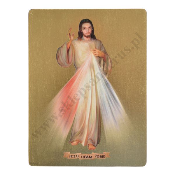 JEZU UFAM TOBIE - ikona 12 x 16 cm - 43297